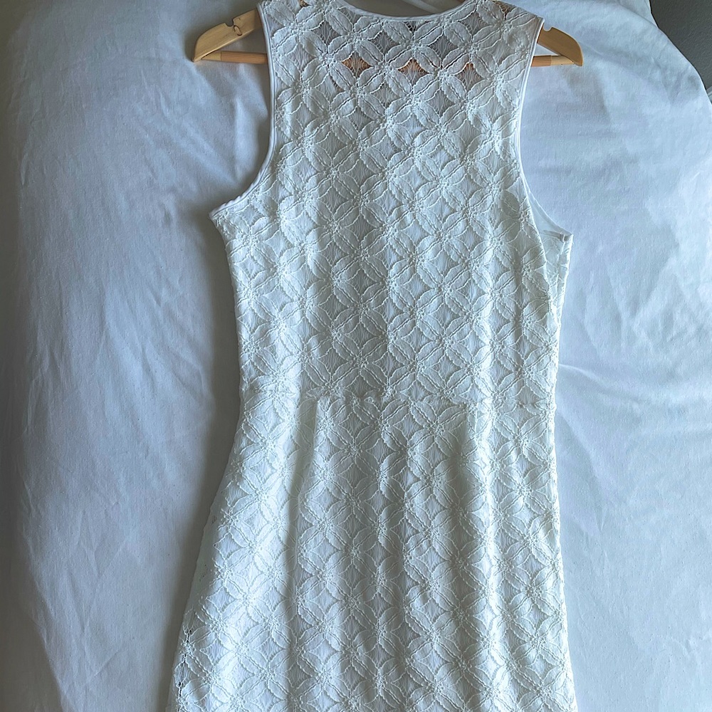 Banana Republic White lace dress